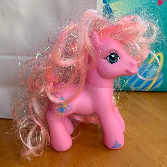 Pinkie Pie (2007) & 32 oz Cup Combo (2014) Pinkie Pie VII 3rd Gen My Little Pony - Picture 2 of 5